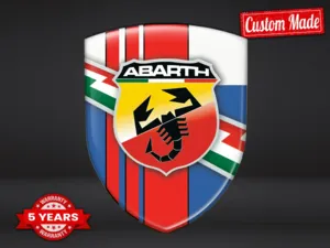 Fiat Abarth Autoembleme Sportlich Stilvoll Hochwertig